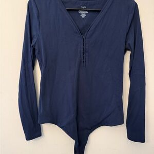 Nuuds Dark Blue Bodysuit